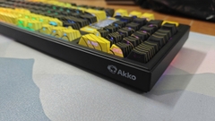 Bàn Phím Cơ Akko 5098B Black Gold (Cũ) - Vẻ Đẹp Quyền Lực, Keycap Side Print Xuyên LED | MKShop