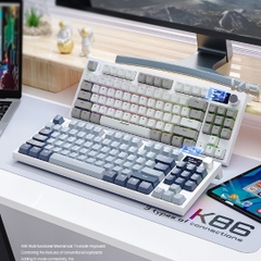Bàn Phím Cơ Attack Shark K86 - TKL, 3 Chế Độ Kết Nối, LED RGB, Hotswap | MKShop