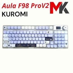 Bàn Phím Cơ Aula F98 Pro V2 - 95 Phím, 3 Chế Độ Kết Nối, LED RGB, Silent Switch | MKShop