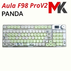 Bàn Phím Cơ Aula F98 Pro V2 - 95 Phím, 3 Chế Độ Kết Nối, LED RGB, Silent Switch | MKShop
