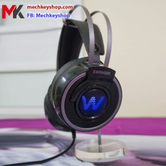 Tai nghe game có mic, led SW9900R - Bass mạnh - Bảo hành 1 năm