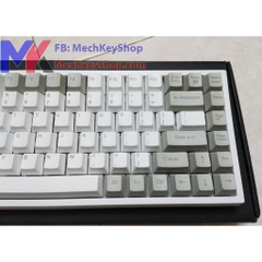 Bàn phím cơ Keycool KC84 2019 - White Gray