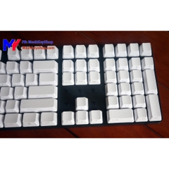 Bộ keycap 108 phím Thick PBT, WHITE NINJA