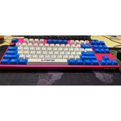 Bộ keycap PBT 132 nút thick PBT in Dye Sub Cherry profile chủ đề Pepsi