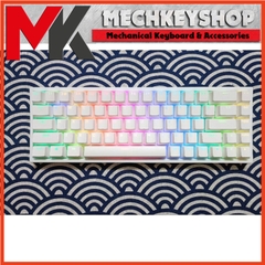 Bàn phím cơ Keycool Gz68 Gz68Pro, 3 chế độ kết nối, Led RGB, led gầm, hotswap