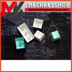 Bộ nút keycap FL Ice Mint PBT Double shot Cherry Profile cho bàn phím cơ