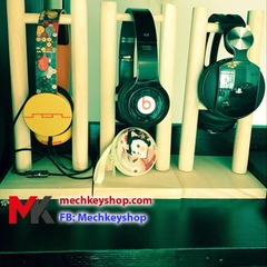 Headset stand, giá treo tai nghe bằng gỗ