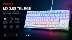Bàn Phím Cơ Cherry MX 3.0S TKL RGB Cũ - Switch Blue Giá Rẻ | MKShop