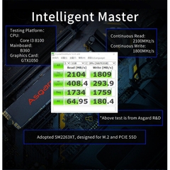 Ổ cứng SSD 250GB M.2 NVME 2280 Asgard AN2
