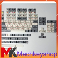 Bộ keycap game 4 nút Mario PBT dye sub profile XDA