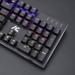 Bàn phím cơ ACGAM AG-109R, led RGB, nháy theo nhạc, Driver điều khiển