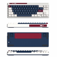 Bàn phím cơ FL-Esports CMK68 SAM Marshmallow/ Metal Heart 3 MODE l RGB/ Bluetooth / Wireless 2.4Ghz