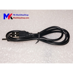 Dây nguồn/ củ sạc cho đồng hồ gỗ, camera wifi | dây DC to USB DC 3.5*1.35mm, củ 5v 1A GJ