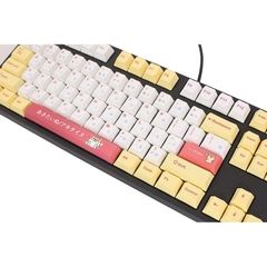 Bộ keycap Inu Shiba hồng thick PBT cherry profile 128 nút