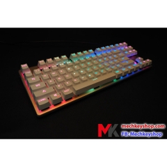 Bàn phím cơ Fuhlen SM681R, blue switch, led RGB, có driver hỗ trợ, led gầm