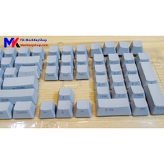 Bộ keycap 108 phím Thick PBT, Grey NINJA