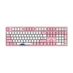 Bộ Keycap Akko Tokyo World Tour Sakura 108 +6 phím PBT