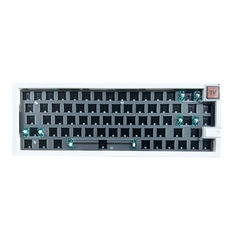 Kit bàn phím cơ Zuoya GMK67S không dây 3 mode keymap VIA RGB hotswap mạch xuôi