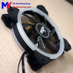 Bộ quạt tản nhiệt Fan Aigo Dual Ring RGB 5 fan kèm điều khiển (Có video)