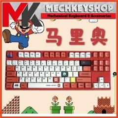 Bộ Keycap Mario 2021 120 nút Nhựa PBT Profile Cherry