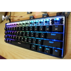 Bàn phím cơ GK61 - RGB, Gateron switch quang học