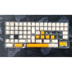 Bộ keycap Honey & Milk Thick PBT Cherry Profile 154 nút dùng cho bàn phím cơ