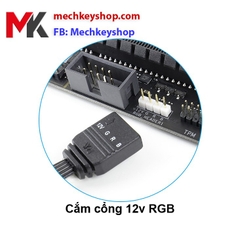 Thanh led RGB đồng bộ hub coolmoon, main Aura Sync, RGB Fusion, MSI Mystic Light, Asrock RGB
