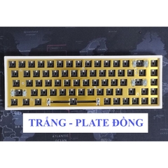 Bộ kit bàn phím cơ Keydous NJ68 AP - 3 chế độ kết nối - Hotswap - RGB