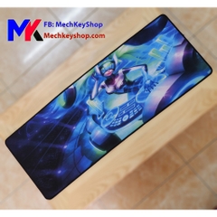 Mouse Pad, tấm lót chuột 80*30cm dày 2mm, các mẫu: Siêu phẩm Yasuo, DJ Sona