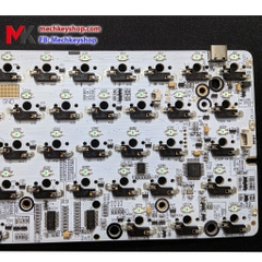 Bộ kit PCB/ Plate bàn phím cơ GK64s (Bluetooth, RGB, Hotswap, led gầm)