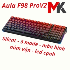 Bàn phím cơ Aula F98 Pro V2 NINJA - Silent switch