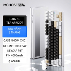 MCHOSE GX87 Aluminum Mechanical Keyboard - Bàn Phím Cơ MCHOSE GX87