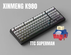 Bàn Phím Cơ Xinmeng X98 Pro v2 - 98% Layout, Mạch Xuôi, LED RGB, Hotswap | MKShop