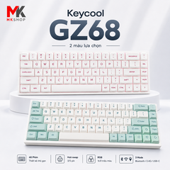 Bàn Phím Cơ Keycool Gz68 (3 Mode, Hotswap 5 Pin, RGB) - Vô Địch Tầm Giá | MKShop