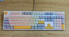 Bàn Phím Cơ Keycool KC108 - Fullsize 108 Phím, Hotswap 5 Pin, LED RGB, Huano Red, Keycap XDA | MKShop