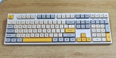 Bàn Phím Cơ Keycool KC108 - Fullsize 108 Phím, Hotswap 5 Pin, LED RGB, Huano Red, Keycap XDA | MKShop