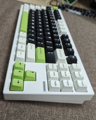 Bàn Phím Cơ Nhôm MChose GX87 Retro White (Cũ) - 3 Mode, Hotswap | MKShop