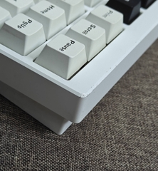 Bàn Phím Cơ Nhôm MChose GX87 Retro White (Cũ) - 3 Mode, Hotswap | MKShop