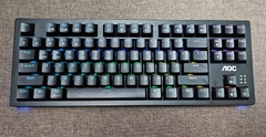 Bàn Phím Cơ AOC GK233BH (Cũ) - 3 Mode, Hotswap, Switch Leobog, LED Viền | MKShop