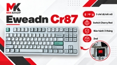 Bàn Phím Cơ EWEADN CR87 (Cũ) - 3 Mode, Switch Cherry Red | MKShop