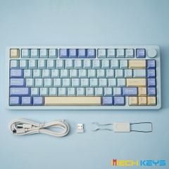 Monka A75 Max - Bàn Phím Cơ 75% Cao Cấp, Nhôm CNC, 3 Chế Độ Kết Nối, QMK VIA | MKShop