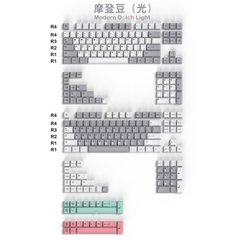 Bộ nút bàn phím keycap CMK Aifei Modern Dolch Light ABS double shot