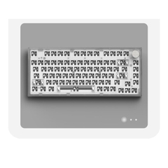 Bộ Kit bàn phím cơ FL-Esports MK750 3 Mode Mạch xuôi Bluetooth / Wireless / Hotswap / Led RGB
