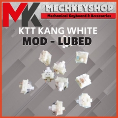 5 công tắc bàn phím cơ  KTT Kang White Linear 55g