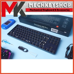 Kit Bàn Phím Cơ Keychron K8 Pro K6 Pro QMK VIA Bluetooth/ Type C Mạch Xuôi RGB Hotswap