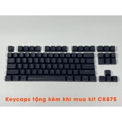 Kit bàn phím cơ custom Fuhlen CK87S (hotswap XUÔI, sandwich mount, RGB)