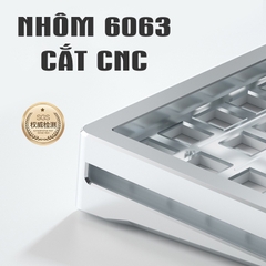 Bàn phím cơ Xinmeng  XM M71 Nhôm CNC 3 Mode LED NỀN + VIỀN RGB Hotswap 5 pin Pin 4600 mAh