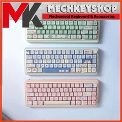 [Sẵn hàng] Kit bàn phím cơ LMK67 Nhôm 3 Modes QMK/VIA