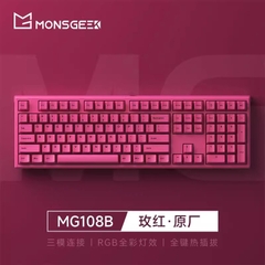 Monsgeek MG108B- Bàn phím cơ MG108B Full Size 3 MODE HOTSWAP RGB