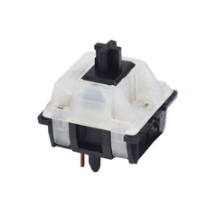 5 công tắc Switch Gateron KS3X47 - Gateron KS-3X47 Top Milky/Bot Đen - Nút bấm dùng cho bàn phím cơ